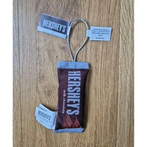 Classic Hershey Chocolate Bar Plush‎ Christmas Three Ornament